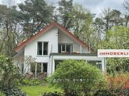 IMMOBERLIN.DE - Charmantes Einfamilienhaus mit wunderschöner Gartenidylle in Toplage - Nuthetal