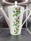 Eschenbach Porzellan Kaffeekanne Teekanne Kanne 1Liter Deckel Höhe 24cm Blumen in 45259