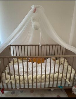 Babybett 70x140cm mit Matratze - München Trudering-Riem
