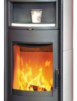 HARK Kaminofen »Nika EcoPlus creme-weiß«, 7 kW, Zeitbrand