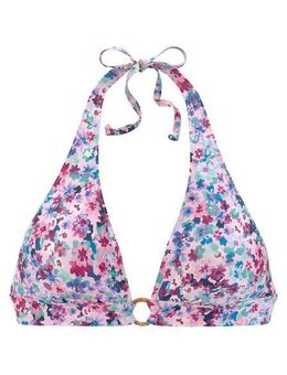 s.Oliver Triangel-Bikini-Top Scatter, mit Zierring in Hornoptik