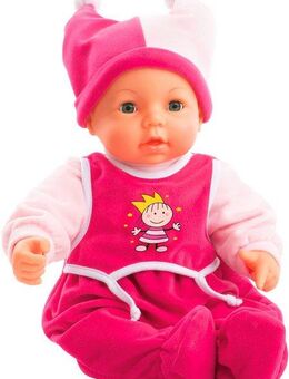 Bayer Babypuppe Hello Baby, 46 cm pink/rosa (3-tlg)