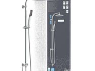 Eisl Duschsystem STILOVAL, Höhe 101 cm, Regendusche ohne Armatur, Duschsystem mit Kopfbrause und Handbrause