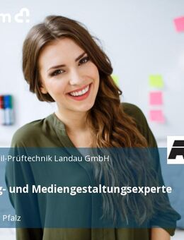 Marketing- und Mediengestaltungsexperte (m/w/d) - Landau (Pfalz)