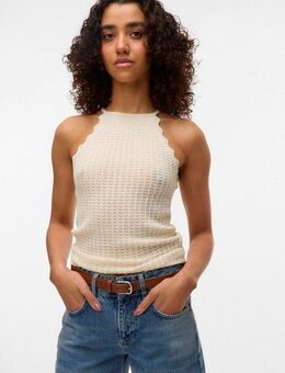 Vero Moda Stricktop VMPANAMA SL KNIT TOP VMA NOOS im tollen Ajour-Strickmuster