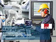 Automotive Lichttechnik Entwicklungsingenieur (m/w/d) - Neckarsulm