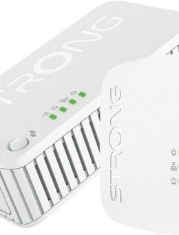 Strong Powerline MINI WiFi 1000 Mbit/s Set (2 Einheiten) Reichweitenverstärker