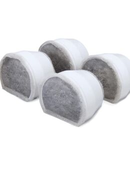 PetSafe® Edelstahl-Trinkbrunnen Küstenrauschen - Zubehör: Ersatzkohlefilter (4 Stück)