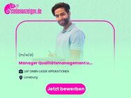 (Junior-) Manager (m/w/d) Qualitätsmanagement und Umweltmanagement - Lüneburg