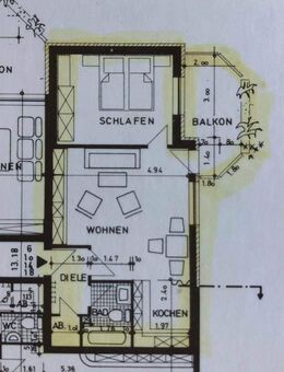 Barrierearme 2-Zimmer-Etagenwohnung mit Balkon und Tiefgaragenplatz - 4. Etage - Gladbeck