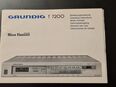 Tuner Grundig T 7200 FM-AM Quartz Synthesizer Tuner High Fidelity - Vintage in 40476
