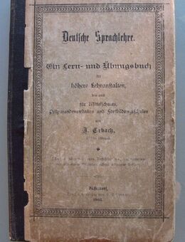 J. Erbach: Deutsche Sprachlehre (1903) - Münster