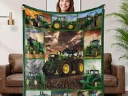 Traktor-Decke für Jungen – Flauschiger Komfort für kleine Traktor-Fans Bauer Landwirtschaft 127x152cm Set352 - Wuppertal