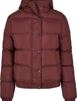 URBAN CLASSICS Winterjacke Urban Classics Damen Ladies Hooded Puffer Jacket (1-St)