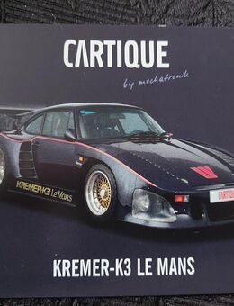 PORSCHE 935 KREMER K3 LE MANS Info Karte aus Sammlungsauflösung - Zwickau