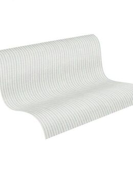 A.S. Création Vliestapete Streifentapete Landhaus, leicht strukturiert, gemustert, matt, neutral, (1 St), Tapete mit dünnen Streifen Tapeten Wohnzimmer Schlafzimmer Küche Optik