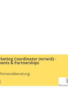 Sales & Marketing Coordinator (m/w/d) - Touristik Events & Partnerships - Hamburg