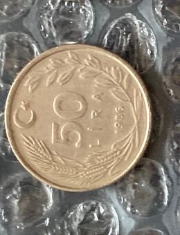 Münze Münzen Umlaufmünze Türkei 50 Lira 1986 - Alzey