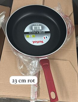 Restposten – Tefal Pfanne 23 cm – Induktion – roter Griff - Herne Zentrum