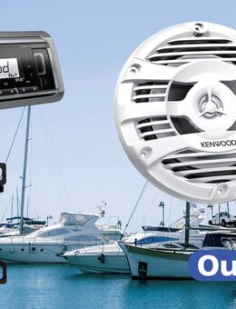Kenwood Marine weiss KFC-1653MRWNEU Wassergeschützter 2-Weg-Lautsprecher mit 130 mm Tieftöner Neu OVP - Dübendorf