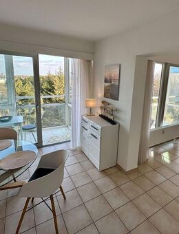 Über den Dächern von Duhnen, exklusive 51 qm 2-Zimmer Wohnung mit Seeblick direkt am Strand - Cuxhaven