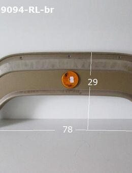 Hymer Wohnwagen Radlauf gebr. ca. 78x29 bronze (zB Hymer Nova) Sonderpreis Radlaufblende / Radlaufverkleidung - Schotten Zentrum