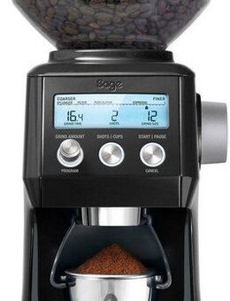 Sage Kaffeemühle the Smart Grinder Pro SCG820BTR Black Truffle, 165 W, Kegelmahlwerk, 450 g Bohnenbehälter