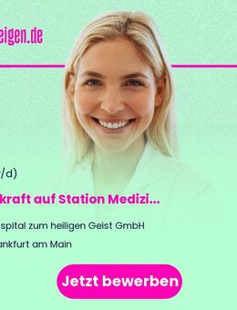 Hilfskraft auf Station (m/w/d) Medizinisch - Frankfurt (Main)