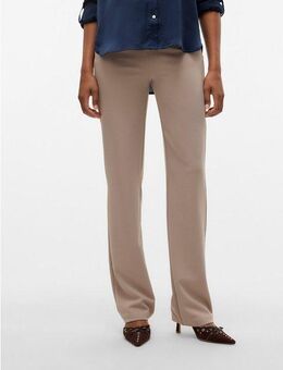 Vero Moda Anzughose VMZAMIRA MW SLIM STRAIGHT PANT NOOS mit Gürtelschlaufen