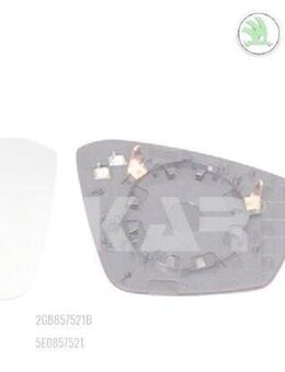 SPIEGELGLAS LINKS BEHEIZT KONVEX SKODA OCTAVIA 3 5E3 5E0857521 - Dortmund Wickede