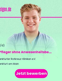 OP-Pfleger ohne Anwesenheitsbereitschaft (m/w/d) - Frankfurt (Main)