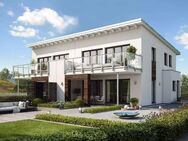 -DHH- Nachhaltig, innovativ und wertbeständig... moderne DHH inkl. Baugrundstück - Armsheim