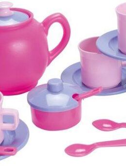 dantoy Spielgeschirr Kaffeeservice Prinzessin, (17-tlg), Made in Europe