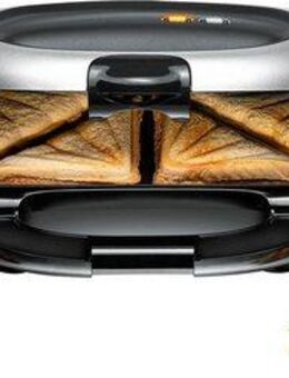 Rommelsbacher Sandwichmaker ST 1000, 950 W, für 2 American XL Toasts (ca. 12 x 12 cm)