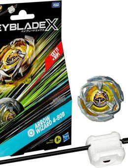 Hasbro Speed-Kreisel Beyblade X Arrow Wizard 4-80B Starter Pack