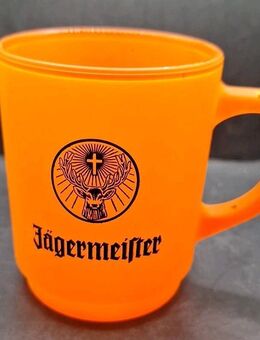 Kaffeebecher Becher Kaffeepott Sammeltasse Tasse Kaffeetasse Jägermeister Orange - Essen