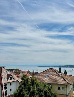 Über den Dächern von Überlingen - Wohngenuss mit Seesicht & Gartenglück - Überlingen