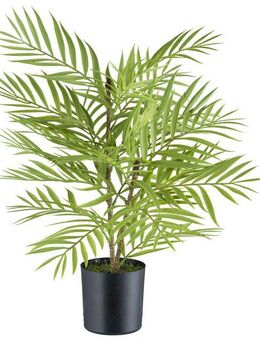 Kunstpalme Arecapalme, Creativ green, Höhe 48 cm, mit naturgetreuen Palmwedeln
