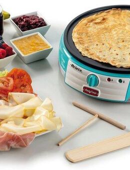Ariete Crêpesmaker Party Time blau 202B, 1000 W