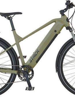Prophete E-Bike Trekkingrad Stack 2.0, 9 Gang Shimano Alivio Schaltwerk, Kettenschaltung, Heckmotor, 480 Wh