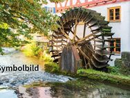 Ehemalige Mühle mit Scheune, Stallungen und kleinem Teich. - Bad Soden-Salmünster