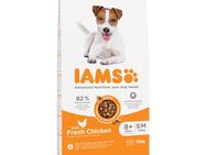 2 kg gratis! 12 kg IAMS Advanced Nutrition - Senior Small & Medium Dog mit Huhn