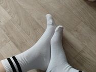 getragene Sport Socken weiß - Manching