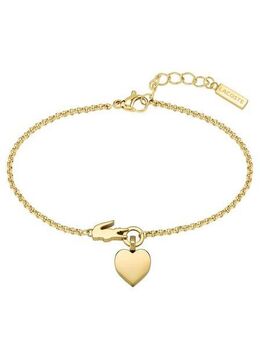 Lacoste Freundschaftsarmband Schmuck Edelstahl Parnterarmband LOVE MY CROC