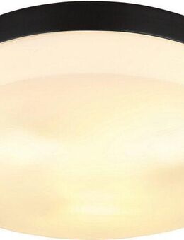 GLOBO LIGHTING Außen-Deckenleuchte VRANOS, ohne Leuchtmittel, Außen-Deckenlampe/Terrasse/Glas opal/IP44