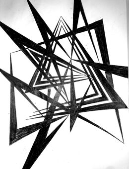 Kugelschreiberzeichnung - Berlin