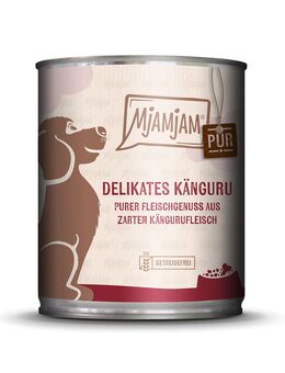 MjAMjAM purer Fleischgenuss 6 x 800 g - delikates Känguru pur