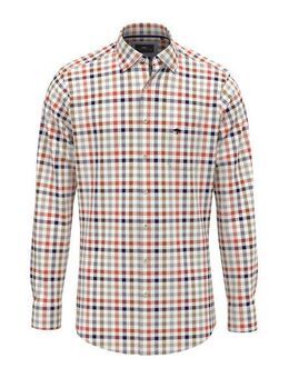FYNCH-HATTON Hemdjacke mit Karo Muster
