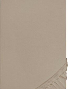 Biberna Spannbettlaken Conny, Jersey-Elasthan, Gummizug: rundum, (1 Stück), hochwertiges Jersey-Elasthan geeignet für Wasser- und Boxspringbetten