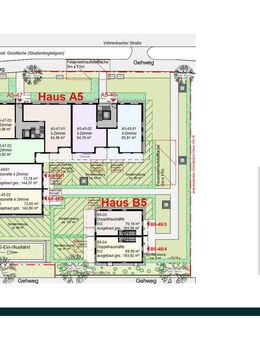 Friedrichspark Haus A5: Terrasse mit 25 m², Tageslichtbad, Gäste-WC, 44 m² Privatgarten, KfW 55 - Villingen-Schwenningen
